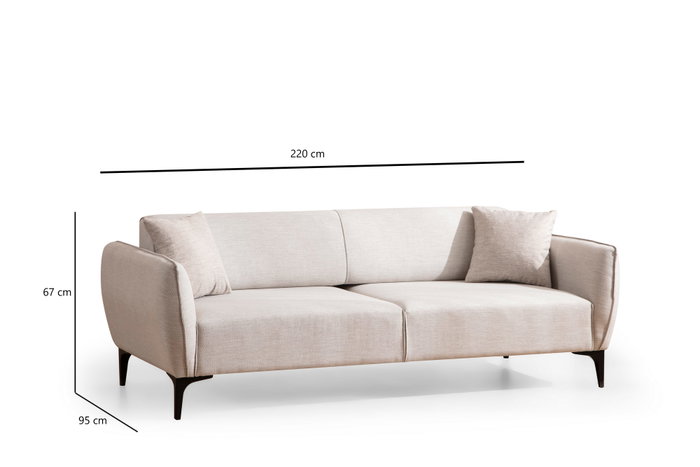 Atelier Del Sofa Belissimo - Sofá de 3 plazas Off White Atelier Del Sofa Belissimo - Sofá de 3 plazas Off White